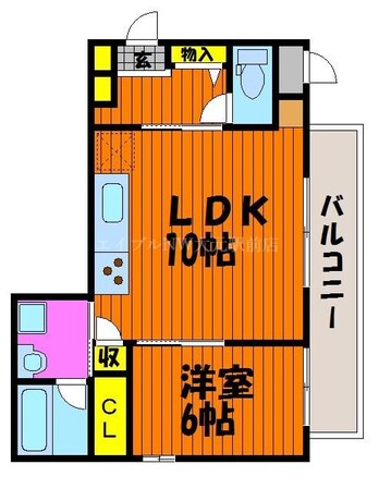 ＳＵＮ　ＦＯＲＥＳＴ　鹿田の物件間取画像